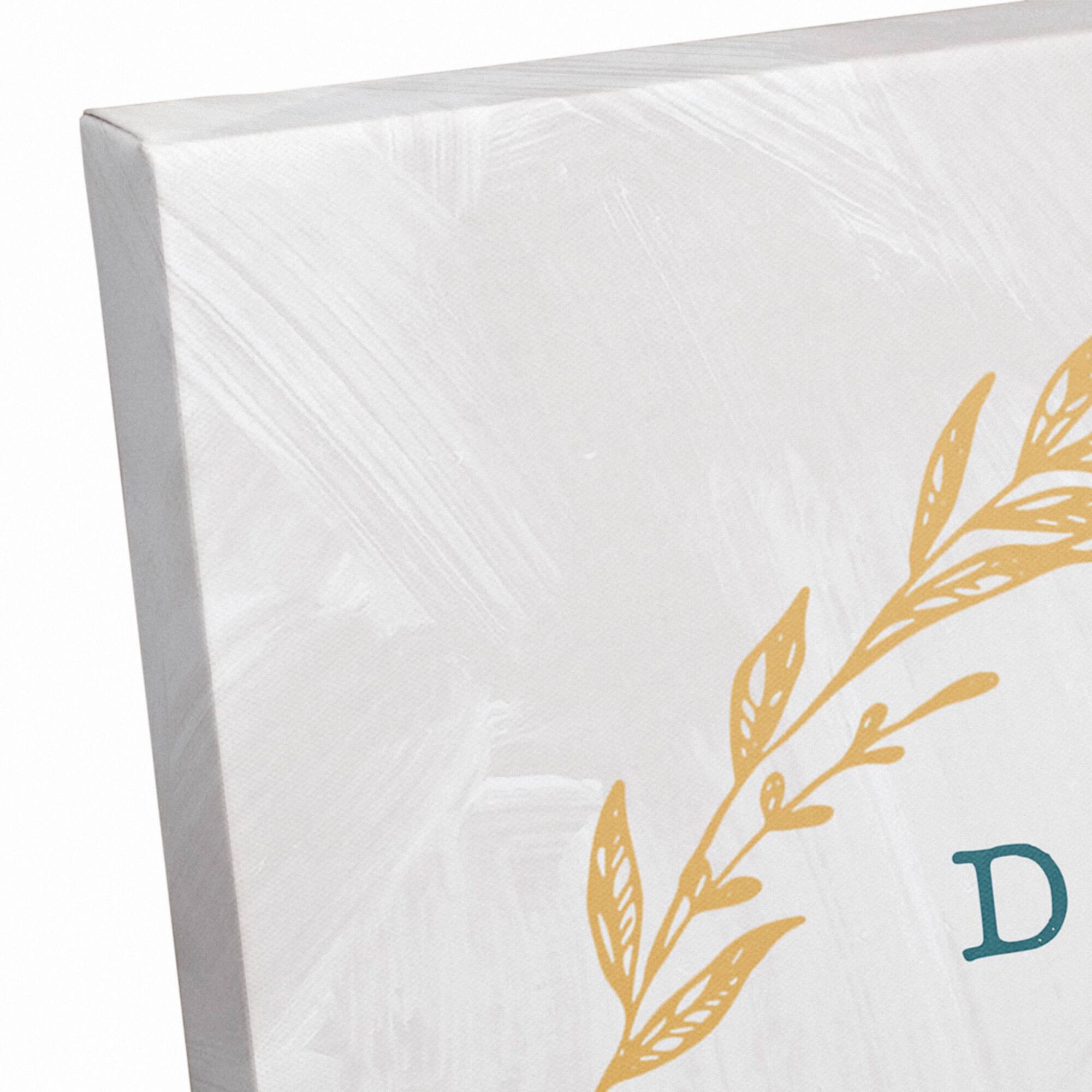 Do What Makes Your Soul Happy White 16" x 16" Canvas Wall Art